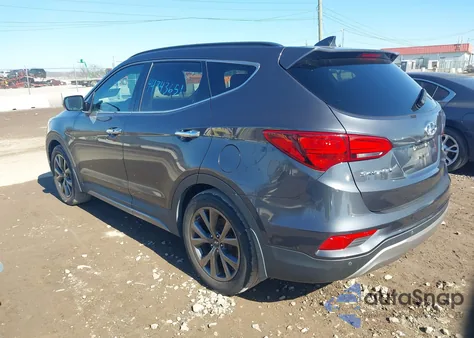 2017 Hyundai Santa Fe Sport 2.0T Ultimate из США, поврежденный, VIN 5XYZW4LA7HG462644
